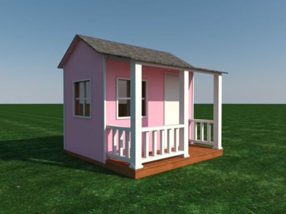 Build your own Shed or Playhouse for the kids DIY Plans Fun