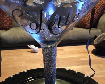 50 Shades of Grey Party Centerpiece!