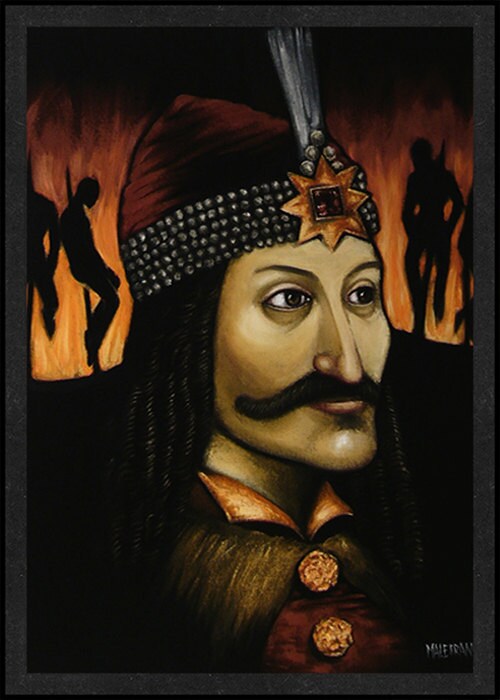 Vlad Tepes is Card Number 18 from the Original Serial Killer