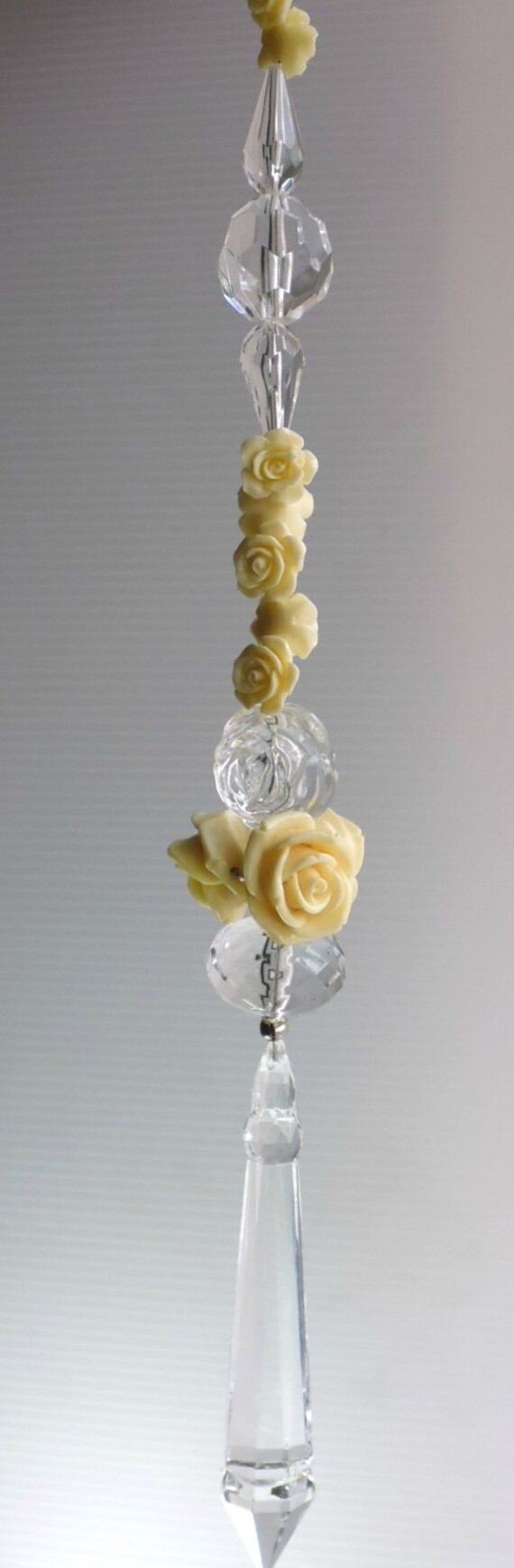 garden garlands hanging faux crystal hanging crystals