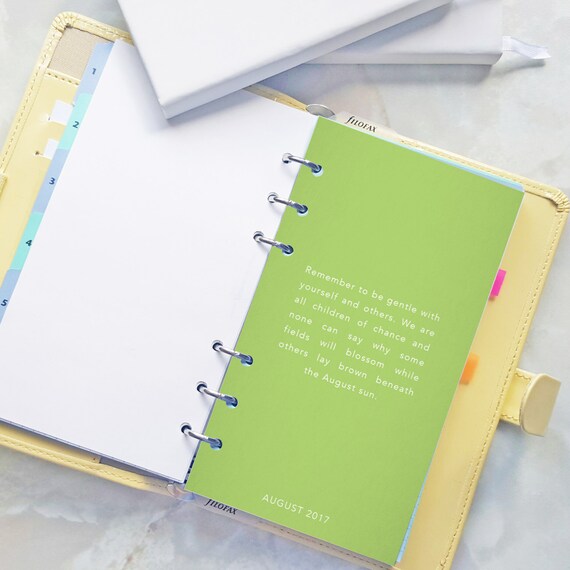 Personalized Monthly Planner Cover Pages by SuperZuperDesign