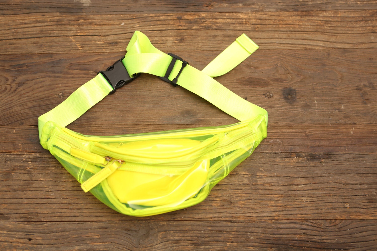 Neon Yellow Fanny Pack Waist Bag