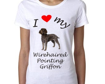 wirehaired pointing griffon t shirt