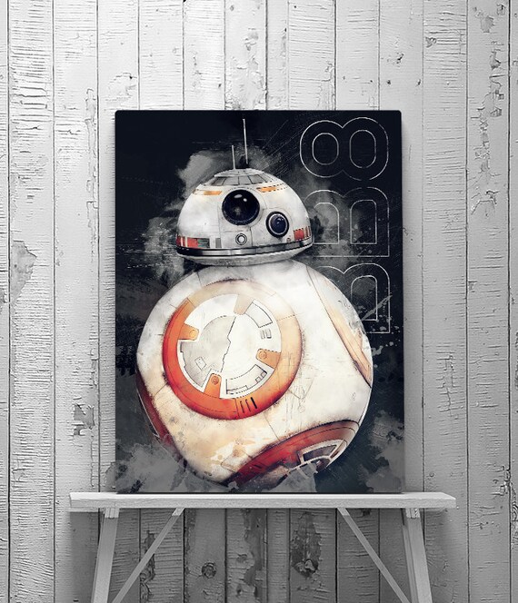 Bb8 Star Wars Bb8 Bb8 Print BB-8 Poster Star Wars Droid
