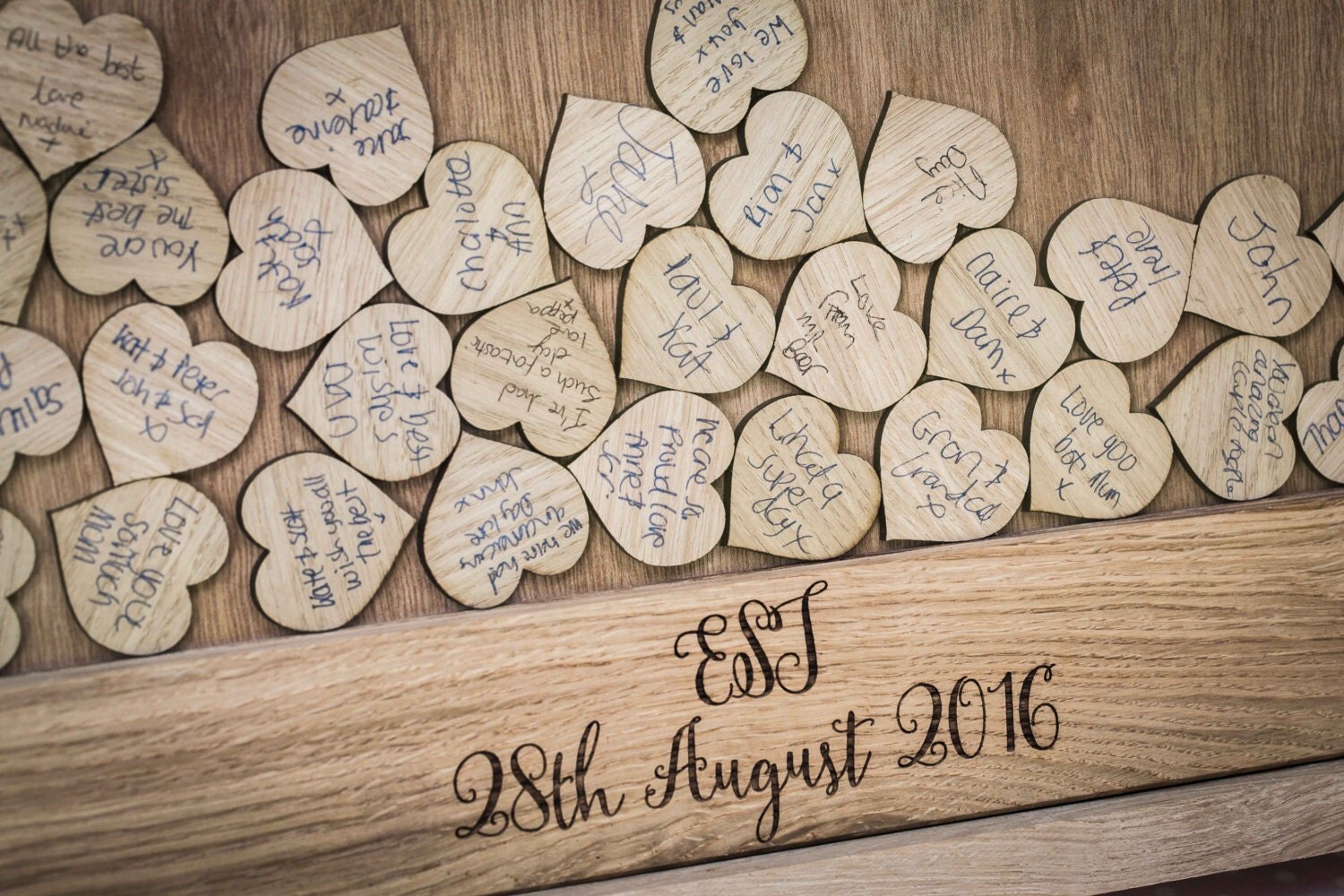 Wedding Guestbook Dropbox Wooden Guestbook Guest book