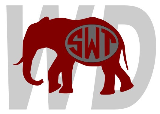 Download Alabama crimson tide elephant svg dxf eps by Walkerdesigns6