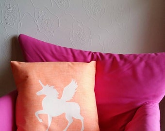 Pegacorn cushion
