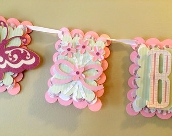 Baby Shower Banner BELOVED
