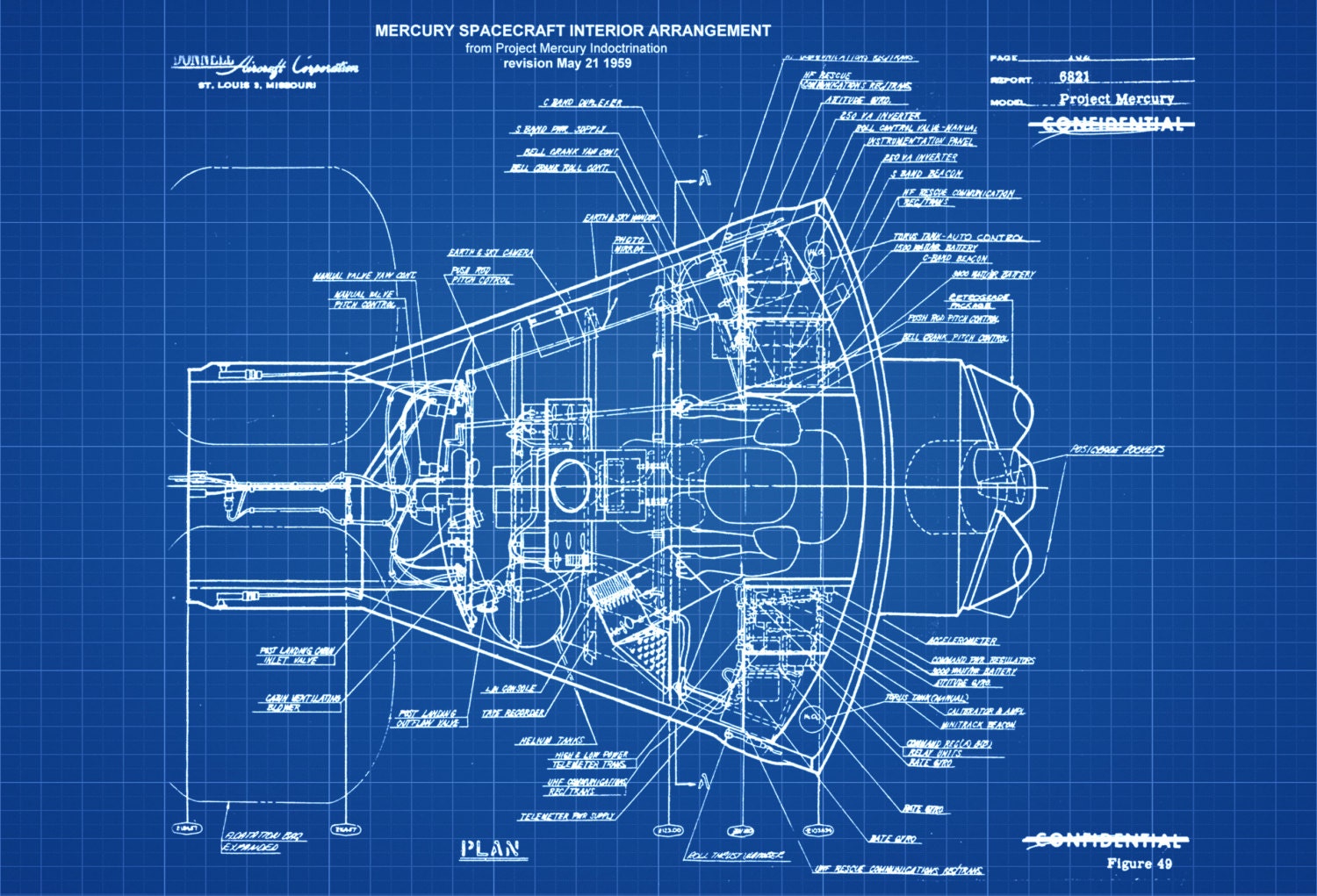rocketship blueprints