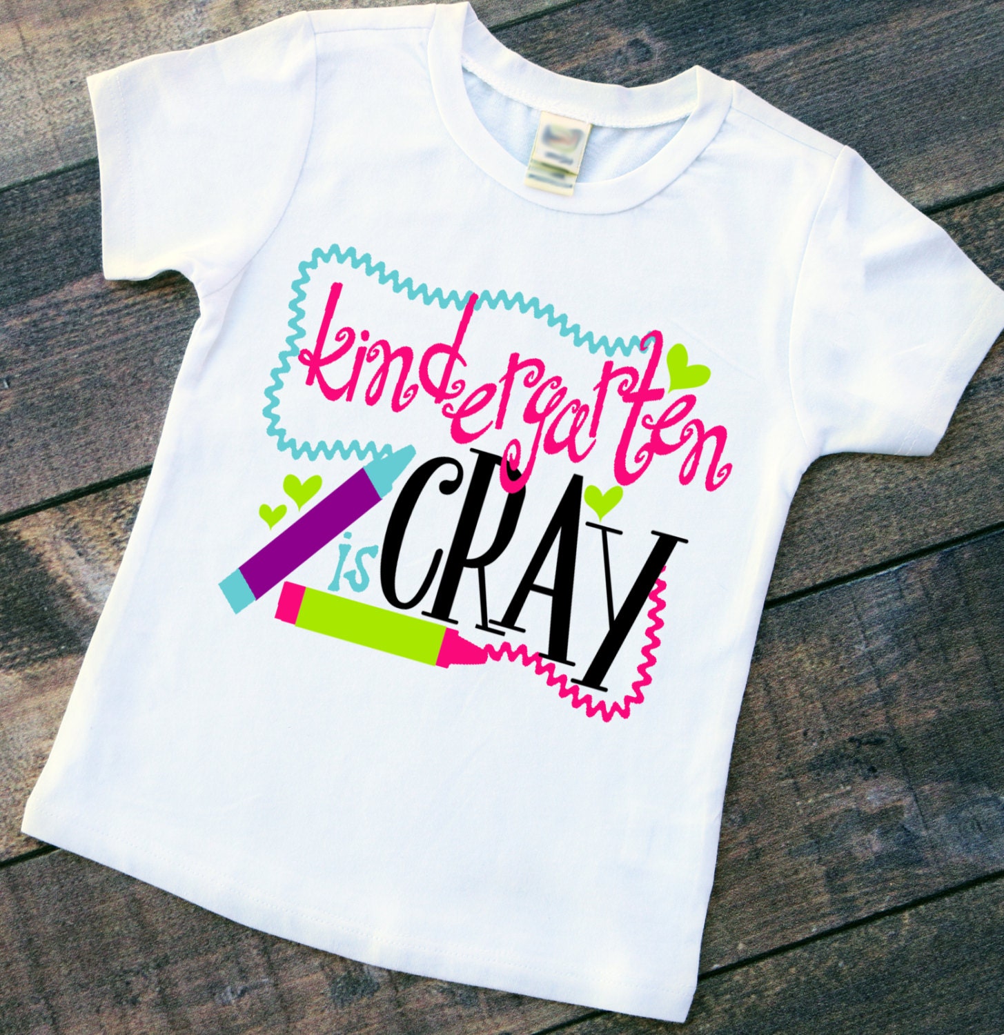 Girls kindergarten shirt back to school shirt first day of