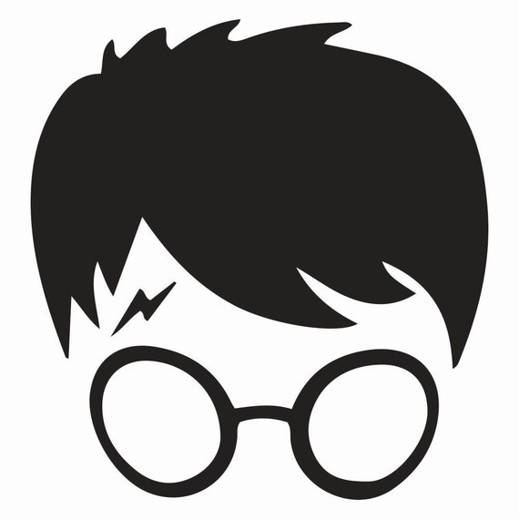 Harry Potter Face Decal 3.5/5.5/7.5/11.5 Sizes 10 by RobCoDecals