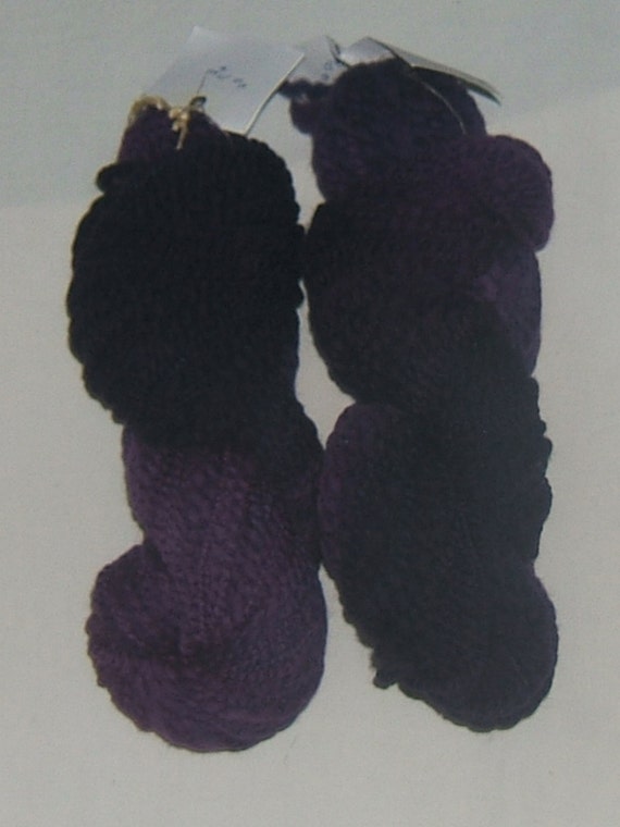 Lumpy Bumpy Yarn by Charlene Purple A Subtly