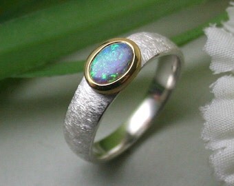 Ring with Opal