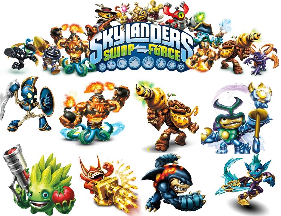 Skylanders 74 Clip art Printable Digital Clipart by DigitalHarmony