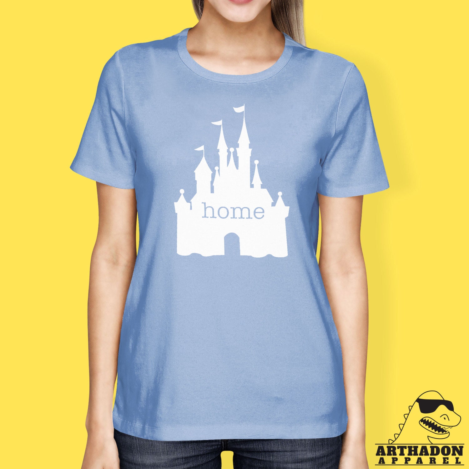 Disney Shirts Magic Kingdom home Home by ArthadonApparel on Etsy