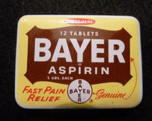 Unique bayer aspirin related items | Etsy