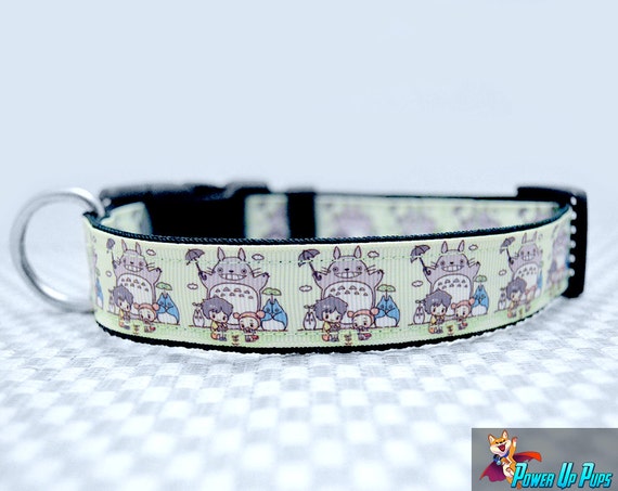 Totoro Anime 1 Wide Dog Collar