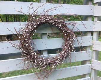Farmhouse Decor, Rustic Wreath, Front Door Wreath, Wedding Wreath, Country Home Decor, Housewarming, Rustic Decor, Country Decor, Wedding