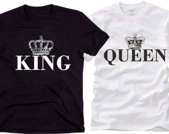 Couples shirts Couple shirts King and Queen King and Queen