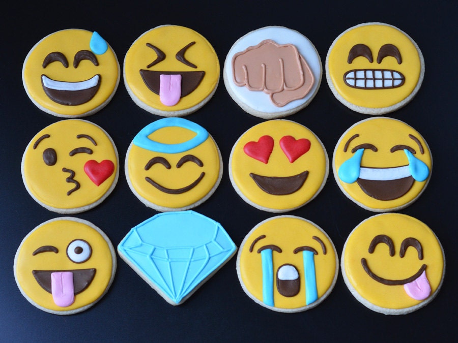 Emoji Sugar Cookies