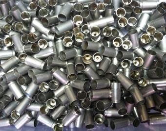 9mm Aluminum casings for crafting, cleaned and polished