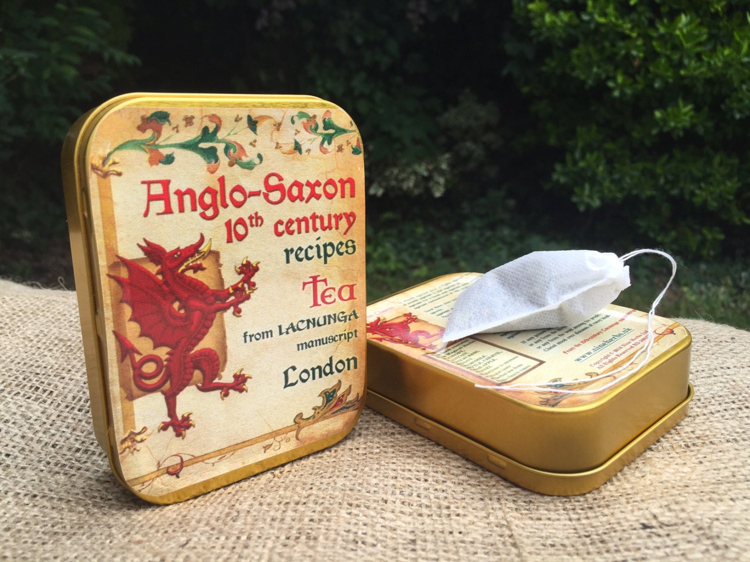Anglo Saxon Organic Herbal Tea Nine Sacred Herbs Nice T 2979