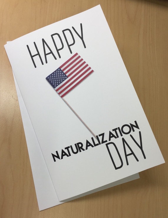Naturalized Citizen Greeting Card