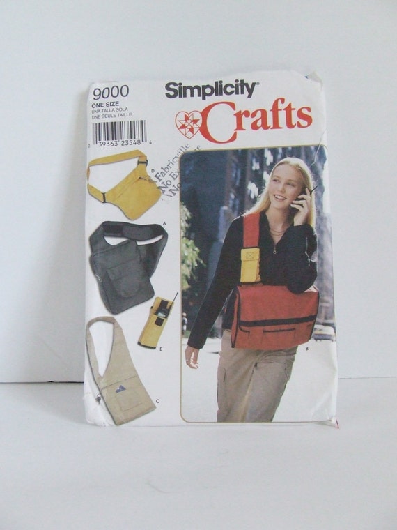 Uncut Simplicity Crafts sewing pattern 9000 four different