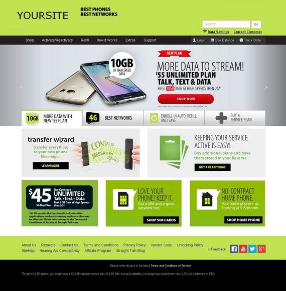 Cell Phone Sales site for Sale With 1 Year by allinvestglobal