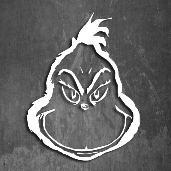 The GRINCH Vinyl Decal Multiple colors 5 by OurSignsofAggression
