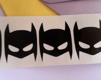 30 Batman stickers Batman decal Vinyl Wall Stickers Food packaging Scrapbooking stickers Envelope seal Party Cup Stickers Batman head Mask
