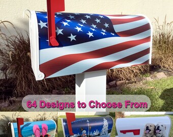 Flag Magnetic Mailbox Cover