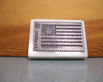 Vintage U.S. Postal Commemorative Marble Block