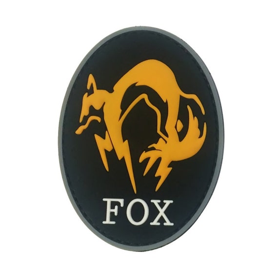 Metal Gear Solid Fox Unit Emblem Velcro Patch