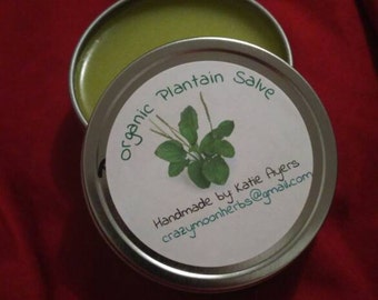 Organic Plantain Salve