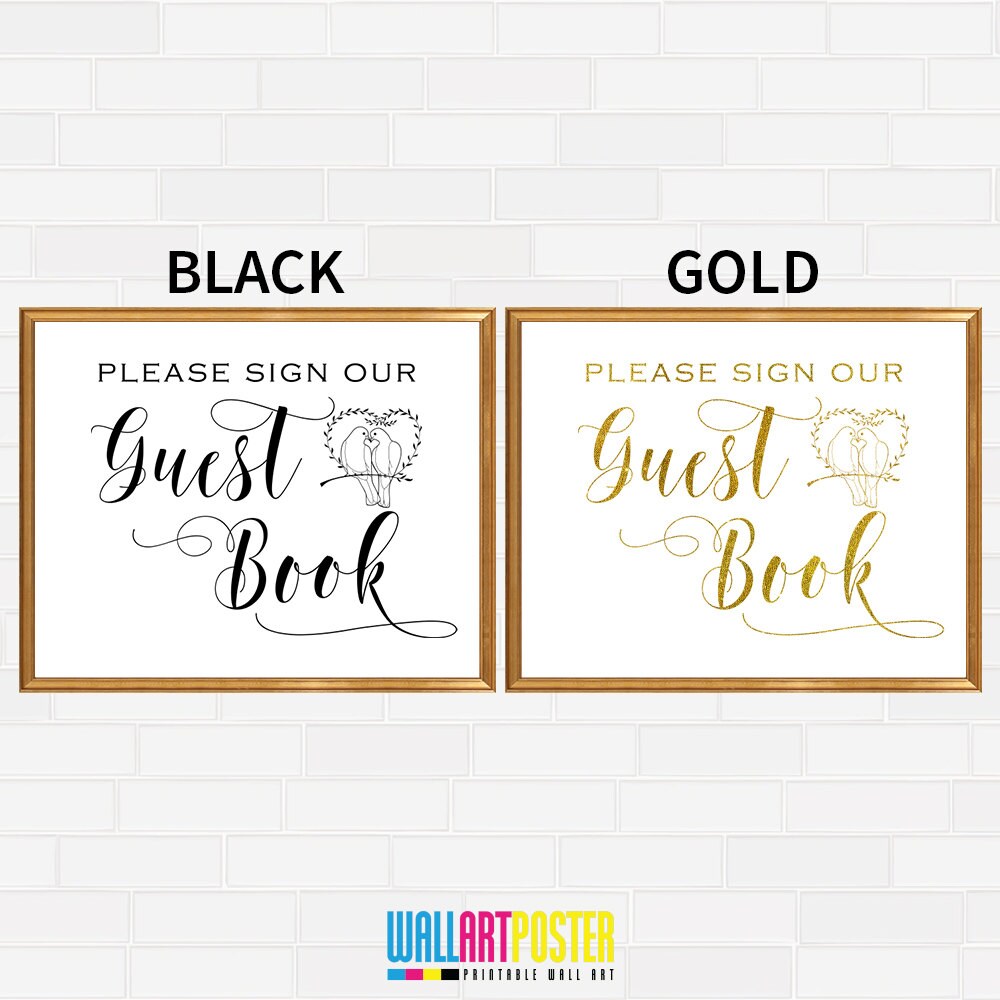 It's just an image of Striking Please Sign Our Guestbook Free Printable It is a photo of Striking Please Sign Our Guestbook Free Printable