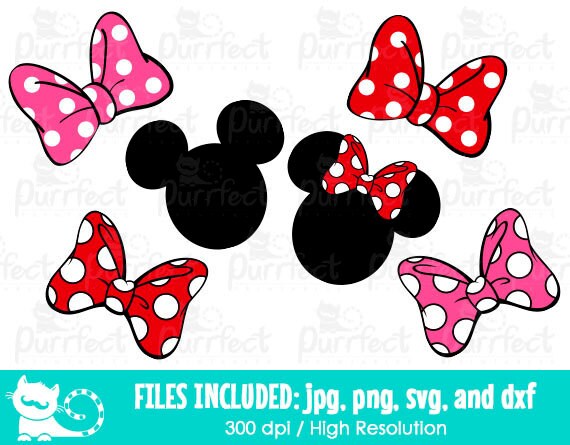 Download Minnie Mouse Bow SVG Disney Minnie Mouse Bow SVG Disney