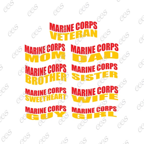 Download MARINE CORPS Veteran, Wife, Mom, Dad, Sister, Sweetheart ...