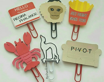 Lobster| Couch| Friends inspired paperclip| planner addict| TV show inspired| Planner accessories| Friends TV Show inspired