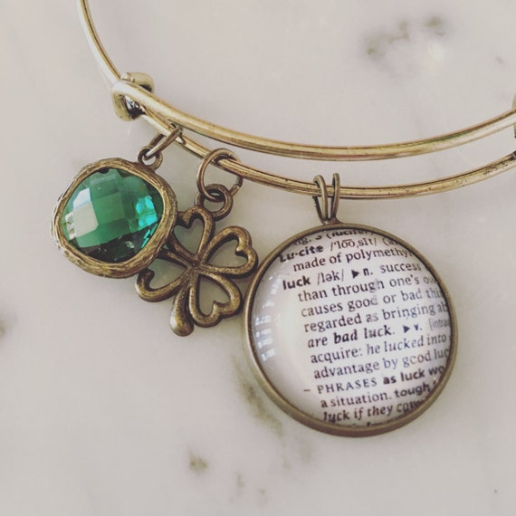 Luck Charm Bracelet Personalized Definition Jewelry Irish