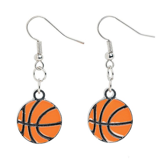 Basketball Earrings