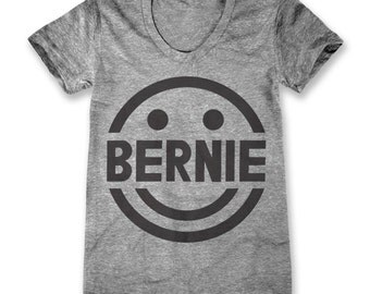Bernie Sanders Smiley Face (Women's)