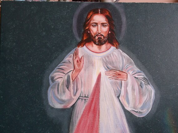 Divine Mercy Jesus Merciful Heart of Jesus 8 X 10