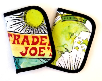 Micro Four Card Wallet Insert Trader Joe's Midori Travelers Notebook INsert