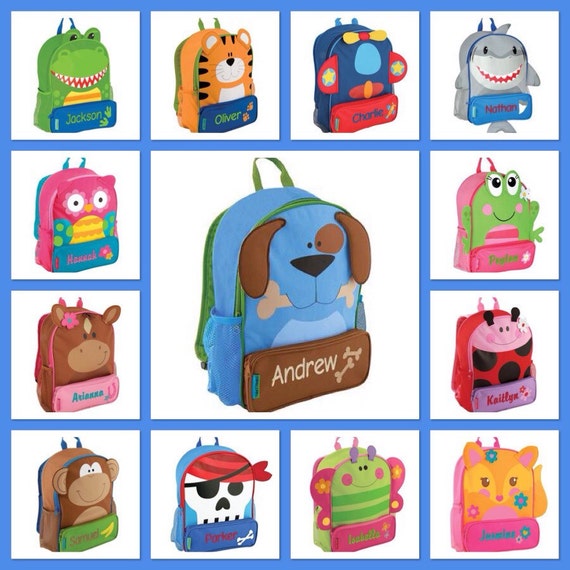 Stephen Joseph backapck / personalized backpack / preschool backpack / toddler backpack / SIDEKICK