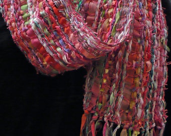 Pastel Handwoven Designer Scarf