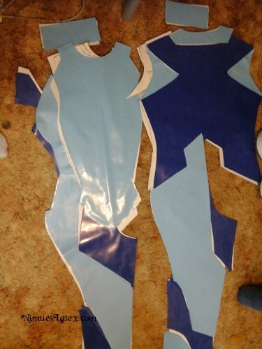 Zero Suit: Panel Pieces