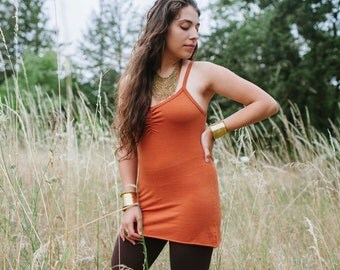 Cami Tank/ Hemp, Organic Cotton, Spandex