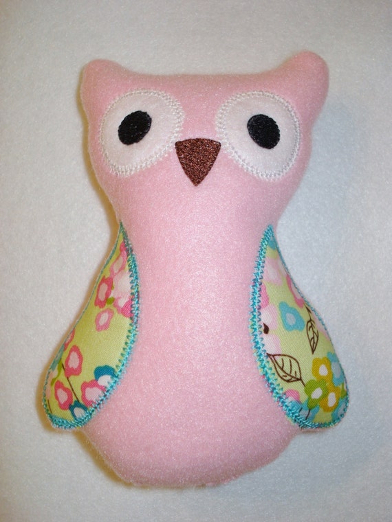 stuffed owl dog toy