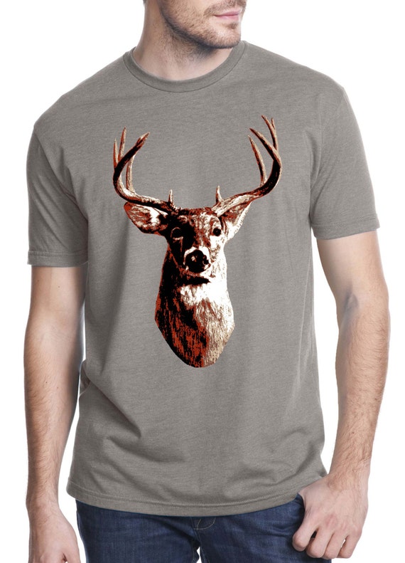 deer shirt deer t shirt deer head deer print nature